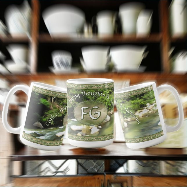 Coffee, Happy Thoughts & Harmony 0365 Kaffeetasse (Von Creator hochgeladen)