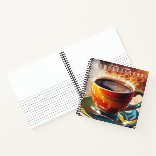 Coffee Hardcover Notizbuch (Innenseite)