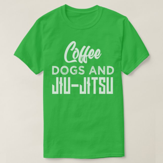 Coffee Hogs Jiu Jitsu T-Shirt (Design vorne)