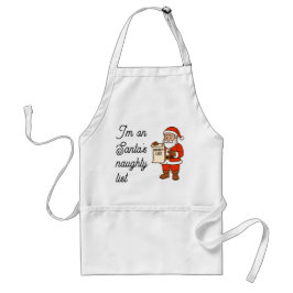 Coffee House Sleuths Apron: Santa's Naughty List Schürze