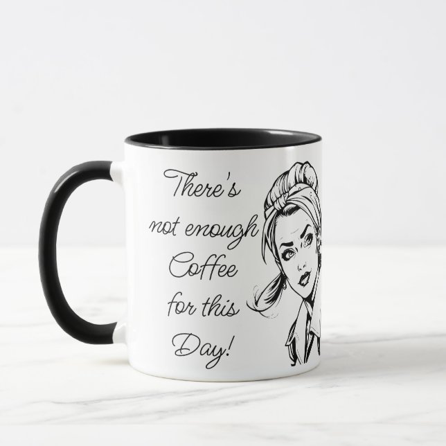 Coffee Humor | Funny Sarcastic Quote Tasse (Links)