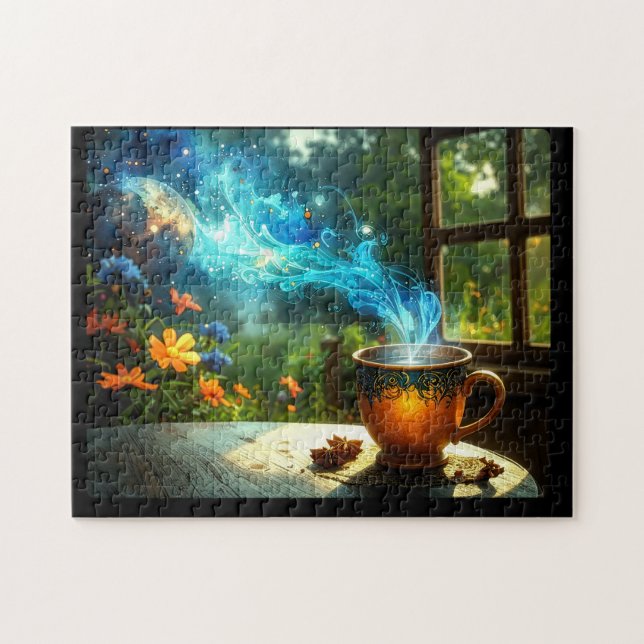 Coffee Imaginings Cafe Imagination  Puzzle (Horizontal)