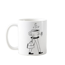 Coffee in one hand, confidence in the other