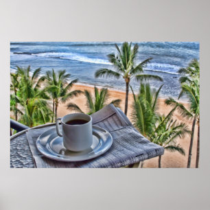 Coffee In Paradise Poster
