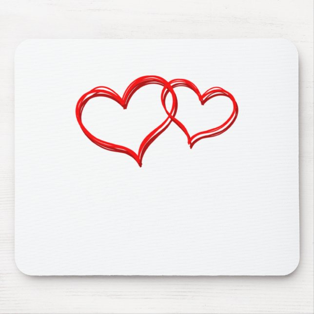 Coffee Is My Valentine Valentines Day Humor 1  Mousepad (Vorne)