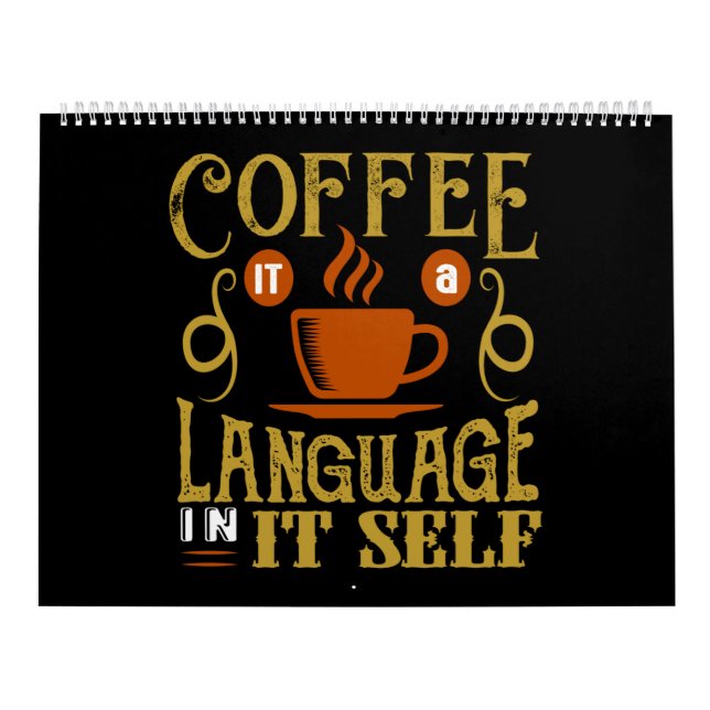 COFFEE IT IN-ITSELF-ZUNGEN KALENDER (Titelbild)