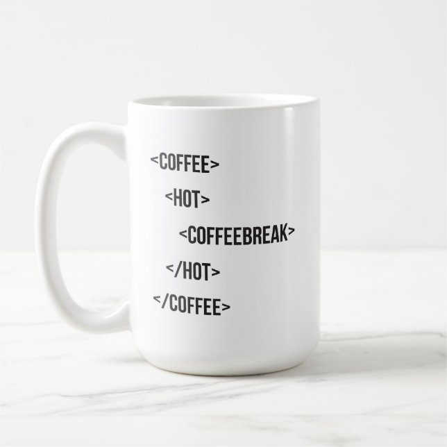 <Coffee> Kaffeetasse (Links)