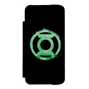 Coffee Lantern Symbol - Grün Incipio Watson™ iPhone 5 Geldbörsen Hülle