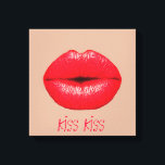 Coffee lips küssen Kuss Pop Art Leinwanddruck<br><div class="desc">Ein Pop Art Bild von hellroten Krümellippen,  die vor einem küss-farbenen Hintergrund küssen. Dieses Design wird von Pop,  Moderne,  Grafik,  Hipster-Kultur inspiriert und ist sicher ein Statement-Stück in Ihrer Zuhause</div>