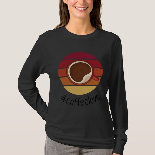 Coffee Love Coffee Arabica Beans Barista Roasting  T-Shirt (Vorderseite)