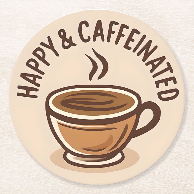 Coffee Lover Club Untersetzer (Vorderseite)