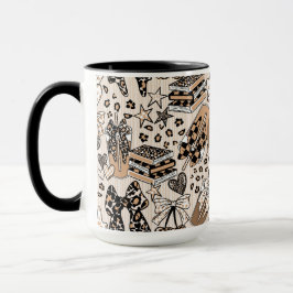 Coffee Lover Leopard Print Mug Tasse