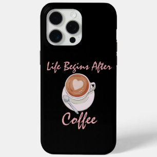Coffee Lover Life Begins After Coffee Case-Mate iPhone Hülle