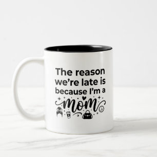 Coffee Lovers Life Zitat 11oz Zweifarbiges Tasse