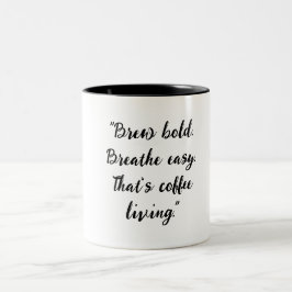 Coffee Lovers Mug Zweifarbige Tasse