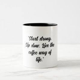 Coffee Lovers Mug Zweifarbige Tasse