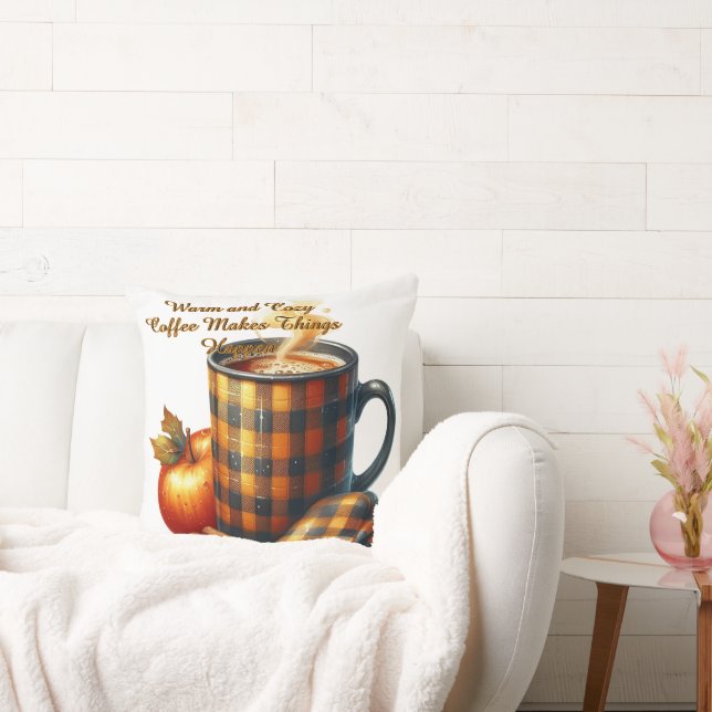 Coffee Makes Things Happen Kissen (Liege)