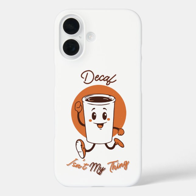 Coffee Mode Activated – Fun Coffee Phone Case (Rückseite)