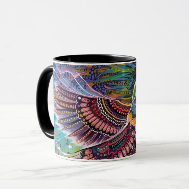 Coffee Mug Bird Tasse (Vorderseite Links)