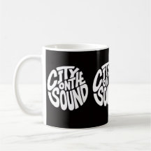 Coffee Mug | Bold Typography Urban Design