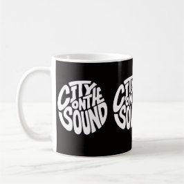Coffee Mug | Bold Typography Urban Design Kaffeetasse