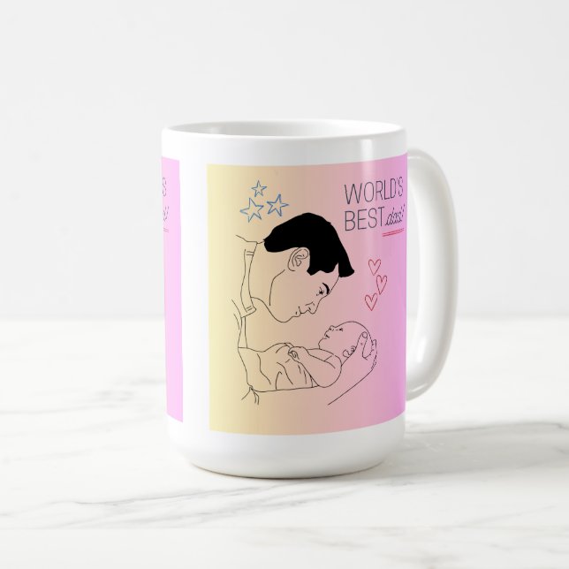  Coffee Mug  happy father´s day Kaffeetasse (VorderseiteRechts)
