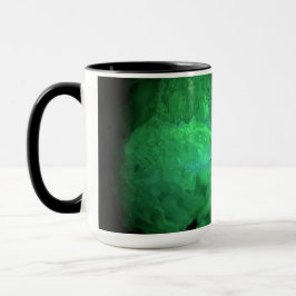 Coffee mug of a rock specimen, the Trancas geode Tasse
