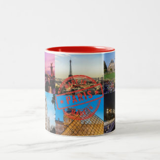Coffee Mug Paris Frankreich Zweifarbige Tasse