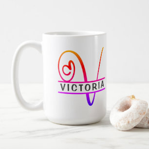 Coffee Mugs - Letter V Kaffeetasse