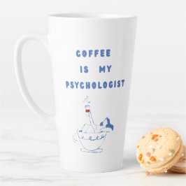 Coffee, My Quiet Therapist Milchtasse