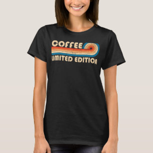 COFFEE Nachname Retro Vintag 80er 90er Geburtstag T-Shirt