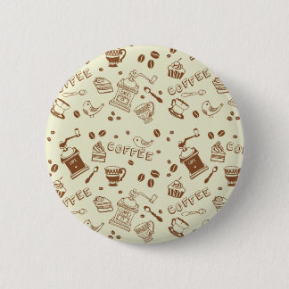 Coffee pattern button