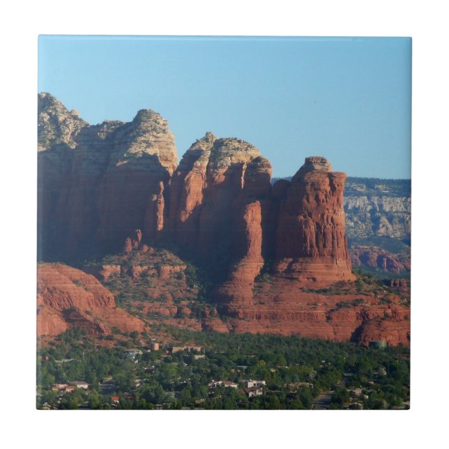 Coffee Pot Rock I in Sedona Arizona Fliese (Vorderseite)