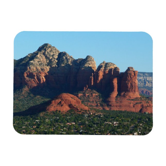 Coffee Pot Rock I in Sedona Arizona Magnet (Horizontal)