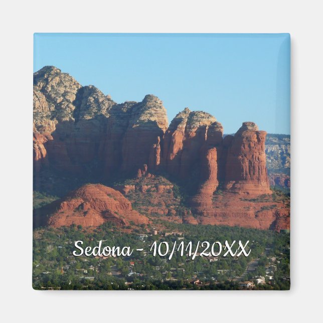 Coffee Pot Rock I in Sedona Arizona Magnet (Vorne)