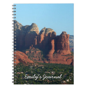 Coffee Pot Rock I in Sedona Arizona Notizblock