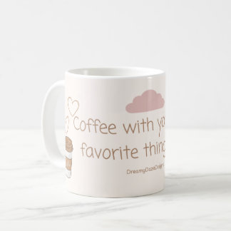 Coffee & Ruhe - Ästhetischer Morgensbecher  Kaffeetasse