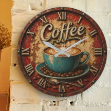 Coffee Rustic Farmhouse Bar Vintage Kitchen 