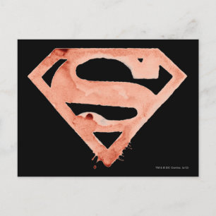 Coffee S Symbol - Rot Postkarte