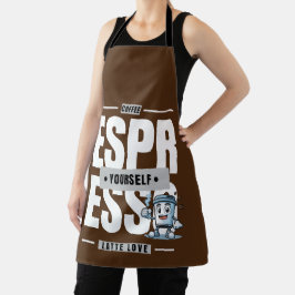 Coffee Schürze Design für Baristas