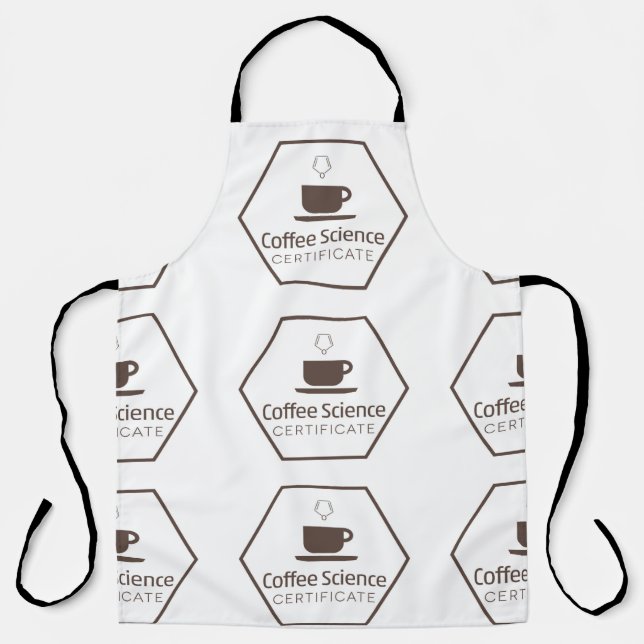 "Coffee Science" Schürze (Vorderseite)