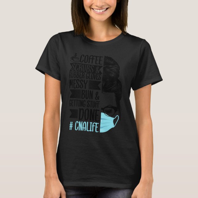 Coffee Scrubs and Rubber Gloves drinker Barista Es T-Shirt (Vorderseite)