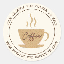 Coffee Shop Berufliches Markenlogo