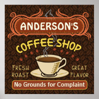 Coffee Shop mit Tasse Erstellen Sie Ihre eigenen P