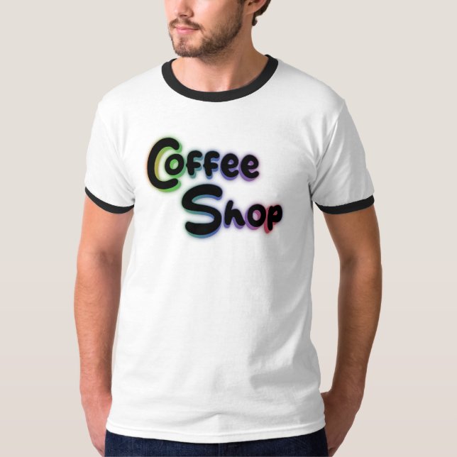 Coffee shop T-Shirt (Vorderseite)