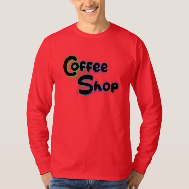 Coffee shop T-Shirt (Vorderseite)