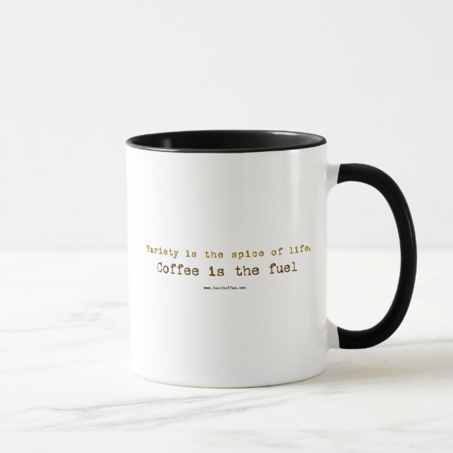 Coffee Slogan senden - Tasse (Rechts)