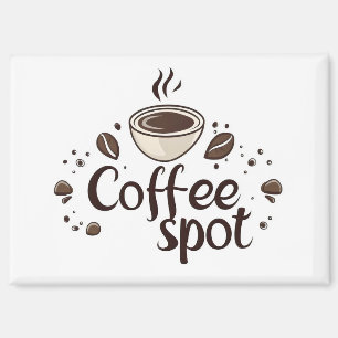 Coffee Spot Kaffeetasse Magnet