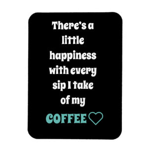 Coffee Sprichwort Magnet