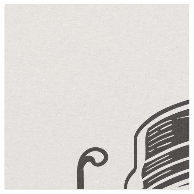 Coffee Superhero Fabric Stoff (Nahaufnahme)